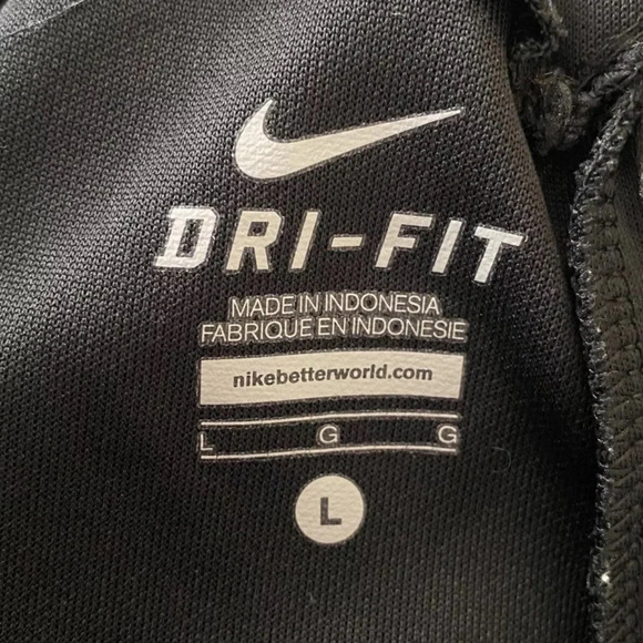 Nike Dri-Fit Avenger Warm Up Pants Sweatpants Black Womens Size Large (833) - Picture 4 of 6